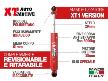 Ammortizzatore xt automotive extreme kit trial per nissan patrol extra big 9225 773