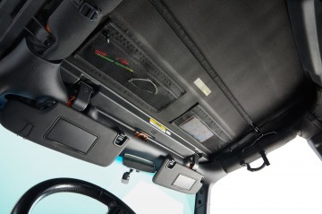 Bes supertop ultra jk front interior storage pockets