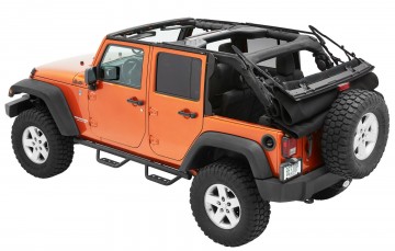 Bes supertop ultra jk fully open hardware on rear