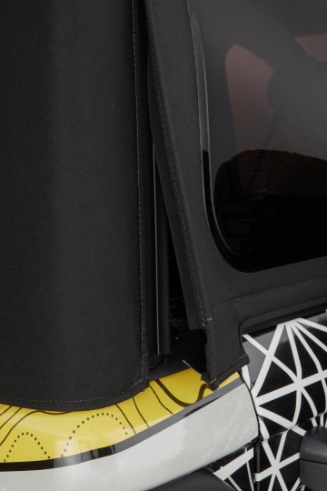 Bes supertop ultra jlu rear window closeup