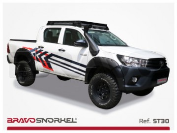 Bravo snorkel toyota hilux 126 series revo 2016  2