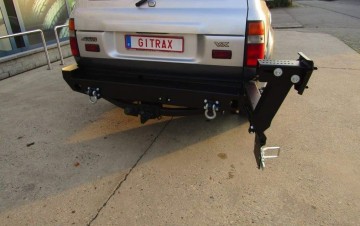 F4x4 wieldrager voor achterbumper toyota lc 80 89 98