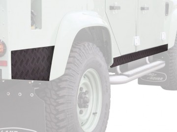 Front runner sill protector black land rover defender 110 bpld003 1