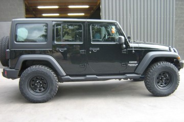 Goss soft 8 hole matt black jeep wrangler iii jk  new 59d4d9577c2f7