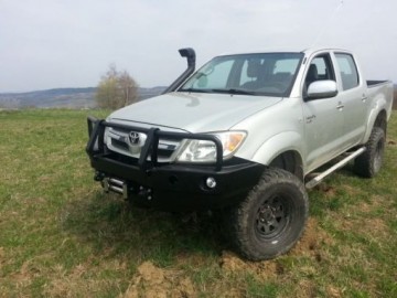 High profile hilux 05 11 bullbar