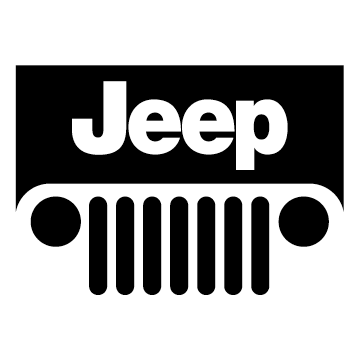 Jeep logo with grille