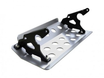 Land rover defender sump guard 6mm aluminum by front runner sgld010 2 510x383