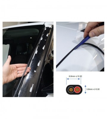 Lazer kabelset 2 lampen extra lang 12v 0