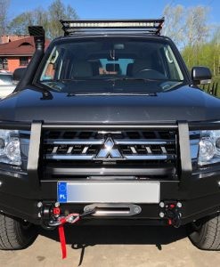 Mitsubishi pajero iv zderzak przod z bullbarem fabryka 4x4 6 247x300