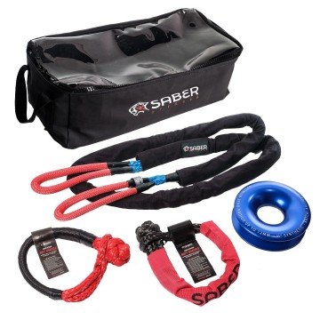 Saber saber lightweight  winch recovery kit
