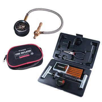 Saber tyre safety bundle tyre deflator repair kit