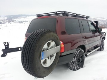 Toyota j 100 mocowanie kola fabryka 4x4 10