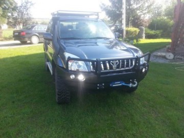 Toyota j 125 zderzak przod z bullbarem fabryka 4x4 5 510x383