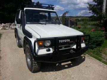 Toyota j 70 zderzak przod z bullbarem fabryka 4x4 12 510x383