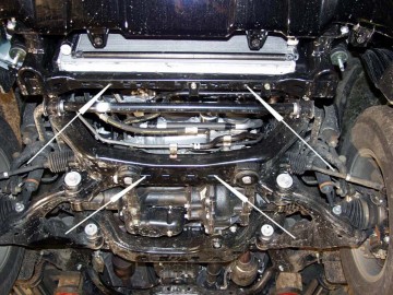 Toyota landcruiser j120 motor radiator4