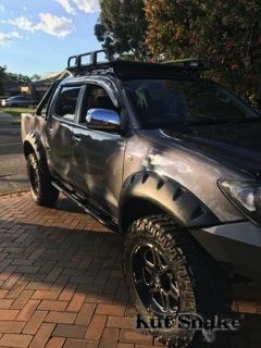 Toyota spatbordverbreders voor toyota hi lux 2005 4