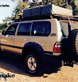 Toyota spatbordverbreders voor toyota land cruiser 3 3