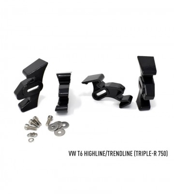 Transporter t6 highline trendline edition lazer led grille kit 4