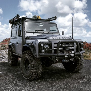Trepador bias land rover