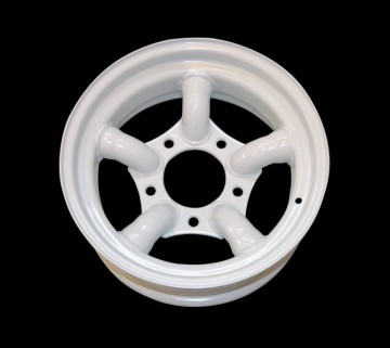 Tyrex heavy duty 5 spoke 7x16 wit